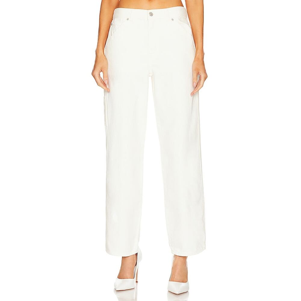 Levi's 'Dad' White Utility Denim Jean Size 28
